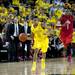 Michigan sophomore Trey Burke passes in the game against Ohio State on Tuesday, Feb. 5. Daniel Brenner I AnnArbor.com